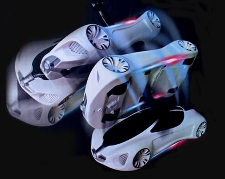 翻空特技車