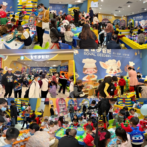 喜訊 丨 皇家迪智尼 兒童玩具加盟店 店鋪年末之際的盛況?。?！